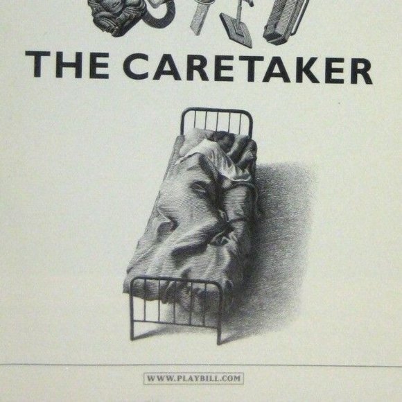 The Caretaker Playbill 2003 Roundabout Theatre Patrick Stewart Aiden Gillen - Picture 2 of 7